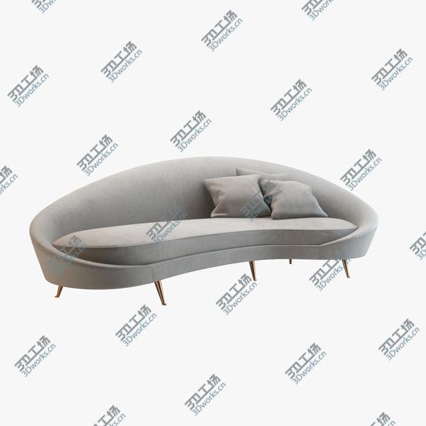 images/goods_img/20210312/Ico Parisi - Curved Sofa/1.jpg